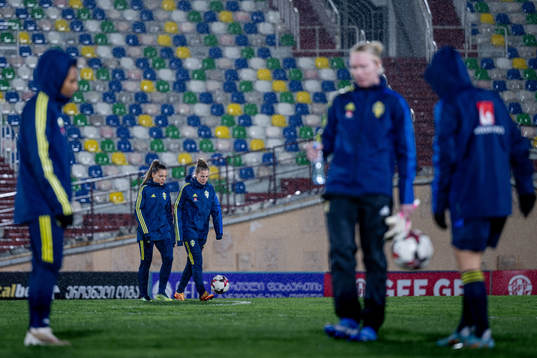 Johanna Rytting Kaneryd and Filippa Angeldahl of the