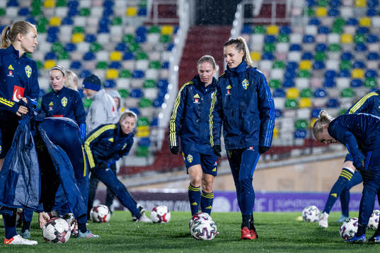 Nathalie Björn of the Swedish women's national football