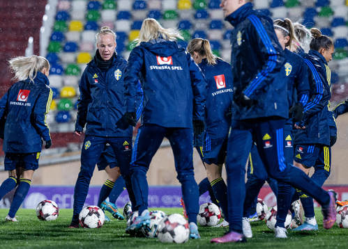 Caroline Seger of the Swedish women's national football team