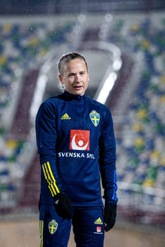 Filippa Curmark of the Swedish women's national football