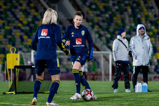 Emma Berglund of the Swedish women's national football team