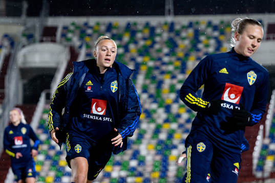 Hanna Bennison of the Swedish women's national football team
