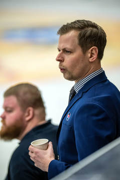 Oskarshamns tränare Martin Filander