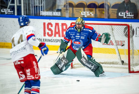 Oskarshamns målvakt Tomas Rydén