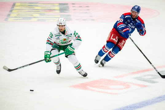 Rögles Daniel Zaar och Oskarshamns Tomas Zohorna