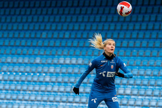 Ada Hegerberg of the Norwegian women's national football
