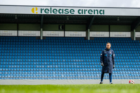 Martin Sjögren, head coach of the Norwegian women's