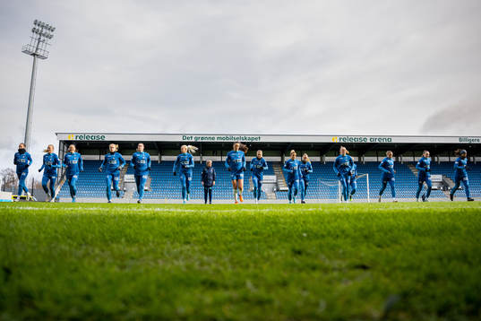 Players of the Norwegian women's national football team