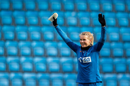 Ada Hegerberg of the Norwegian women's national football