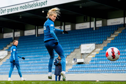 Ada Hegerberg of the Norwegian women's national football