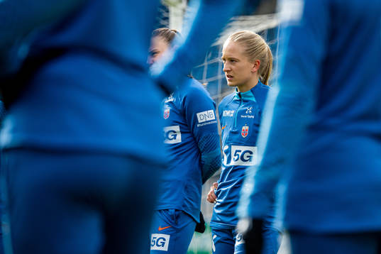 Amalie Eikeland of the Norwegian women's national football