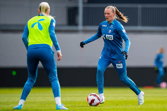 Frida Maanum of the Norwegian women's national football team