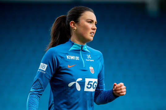 Ingrid Syrstad Engen of the Norwegian women's national