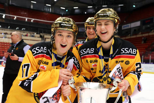 Luleås Sofia Skriver jublar