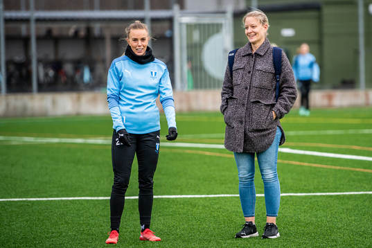 Elin Björklund och Annelie Nilsson