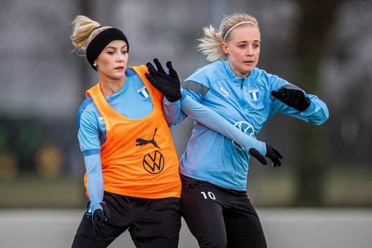 Holly Persson och Melina Skarström