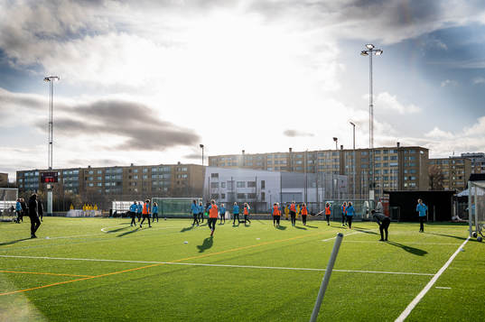 Interiör vy över Träningsplan 10