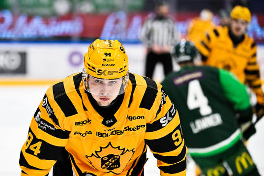 Skellefteås Linus Karlsson deppar