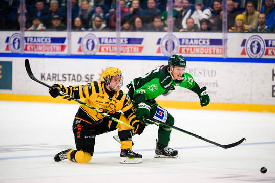 Skellefteås Jonathan Pudas och Färjestads Gustav Rydahl