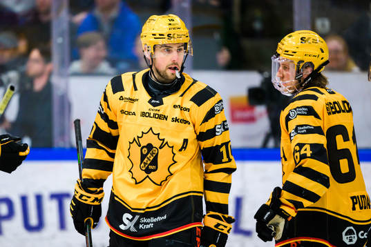 Skellefteås Joakim Lindström och Jonathan Pudas deppar