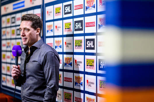Växjös tränare Sam Hallam