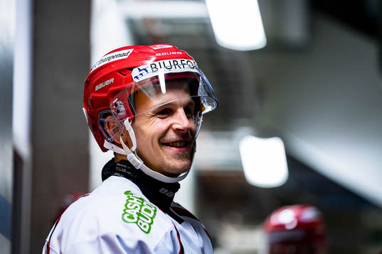 Frölundas Max Friberg före kvartsfinal fyra i SHL mellan