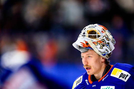 Växjös målvakt Emil Larmi