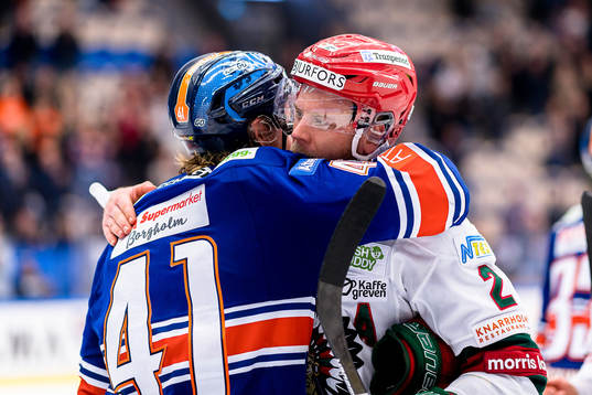Växjös Ludvig Nilsson och Frölundas Christian Folin