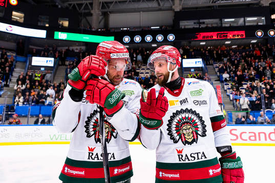 Frölundas Joel Lundqvist och Jan Mursak