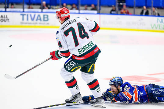 Frölundas Andreas Borgman och Växjös Arvid Lundberg