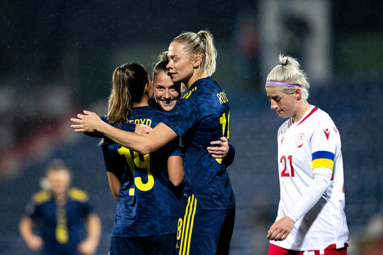 Johanna Rytting Kaneryd, Filippa Angeldahl and Fridolina