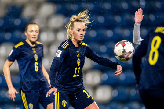 Stina Blackstenius of Sweden