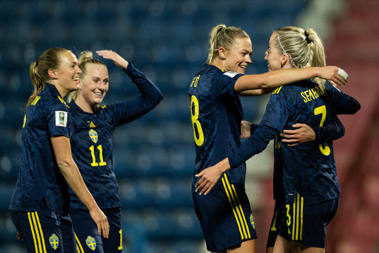 Magdalena Eriksson , Stina Blackstenius , Fridolina Rolfö
