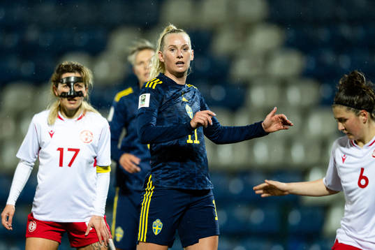 Stina Blackstenius of Sweden