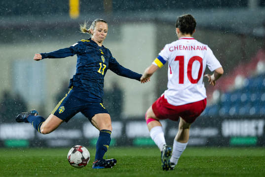 Amanda Ilestedt of Sweden