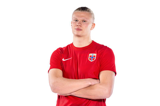 Erling Braut Haaland of the Norwegian national football