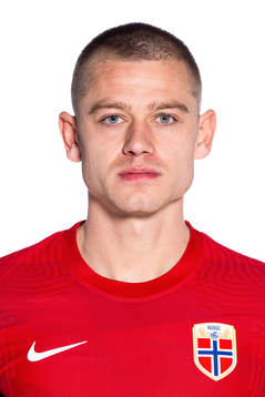 Julian Ryerson of the Norwegian national football team