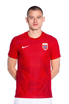 Julian Ryerson of the Norwegian national football team