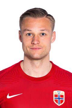 Stian Gregersen of the Norwegian national football team