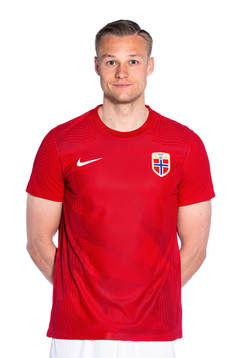 Stian Gregersen of the Norwegian national football team