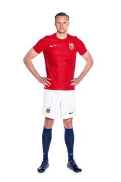 Stian Gregersen of the Norwegian national football team