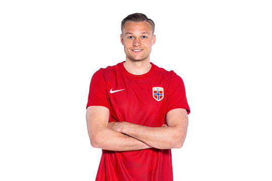 Stian Gregersen of the Norwegian national football team