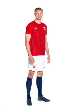 Stian Gregersen of the Norwegian national football team