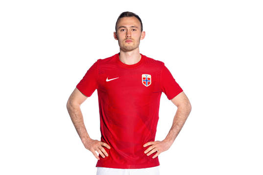 Fredrik Aursnes of the Norwegian national football team