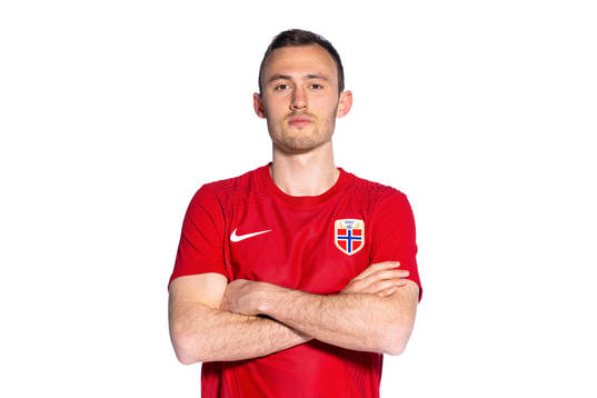 Fredrik Aursnes of the Norwegian national football team