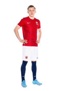 Marcus Holmgren Pedersen of the Norwegian national football