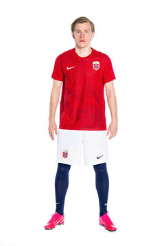 Jens Petter Hauge of the Norwegian national football team