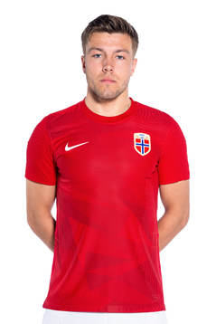 Fredrik André Bjørkan of the Norwegian national football