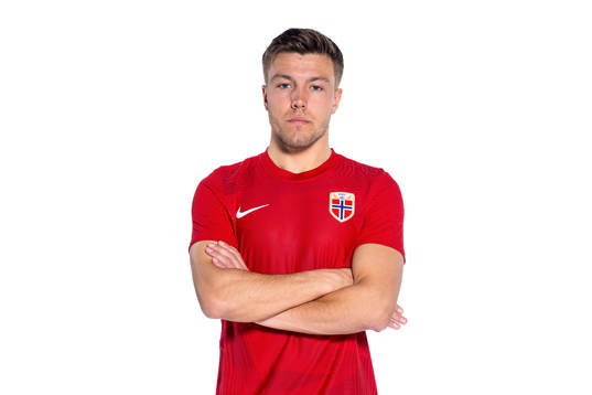 Fredrik André Bjørkan of the Norwegian national football