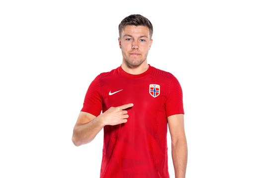 Fredrik André Bjørkan of the Norwegian national football